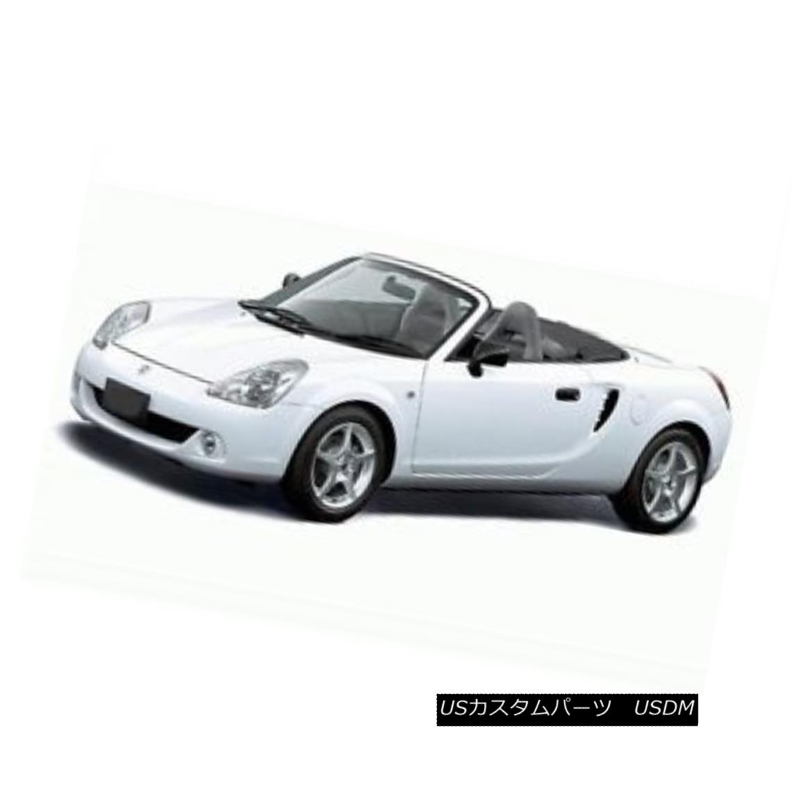 幌・ソフトトップ TOYOTA MR2 Spyder Spider Convertible Soft Top & Glass Window Black Cabrio TOYOTA MR2スパイダースパイダーコンバーチブルソフトトップ＆amp; ガラス窓ブラックカブリオ