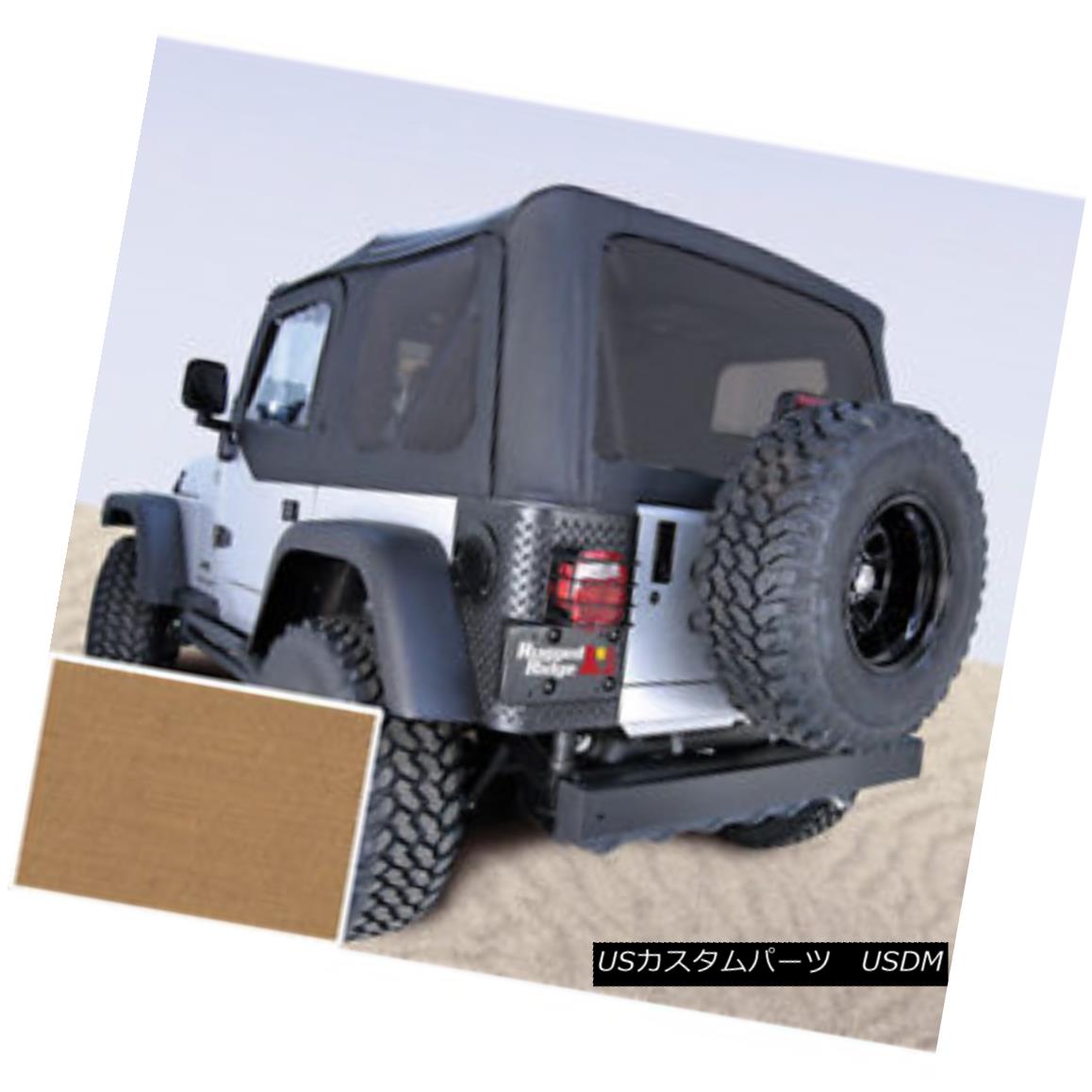 幌・ソフトトップ Rugged Ridge 13724.37 XHD Soft Top Spice Tinted Windows 97-06 Jeep Wrangler Rugged Ridge 13724.37 XHDソフトトップスパイスティンテッドWindows 97-06ジープラングラー