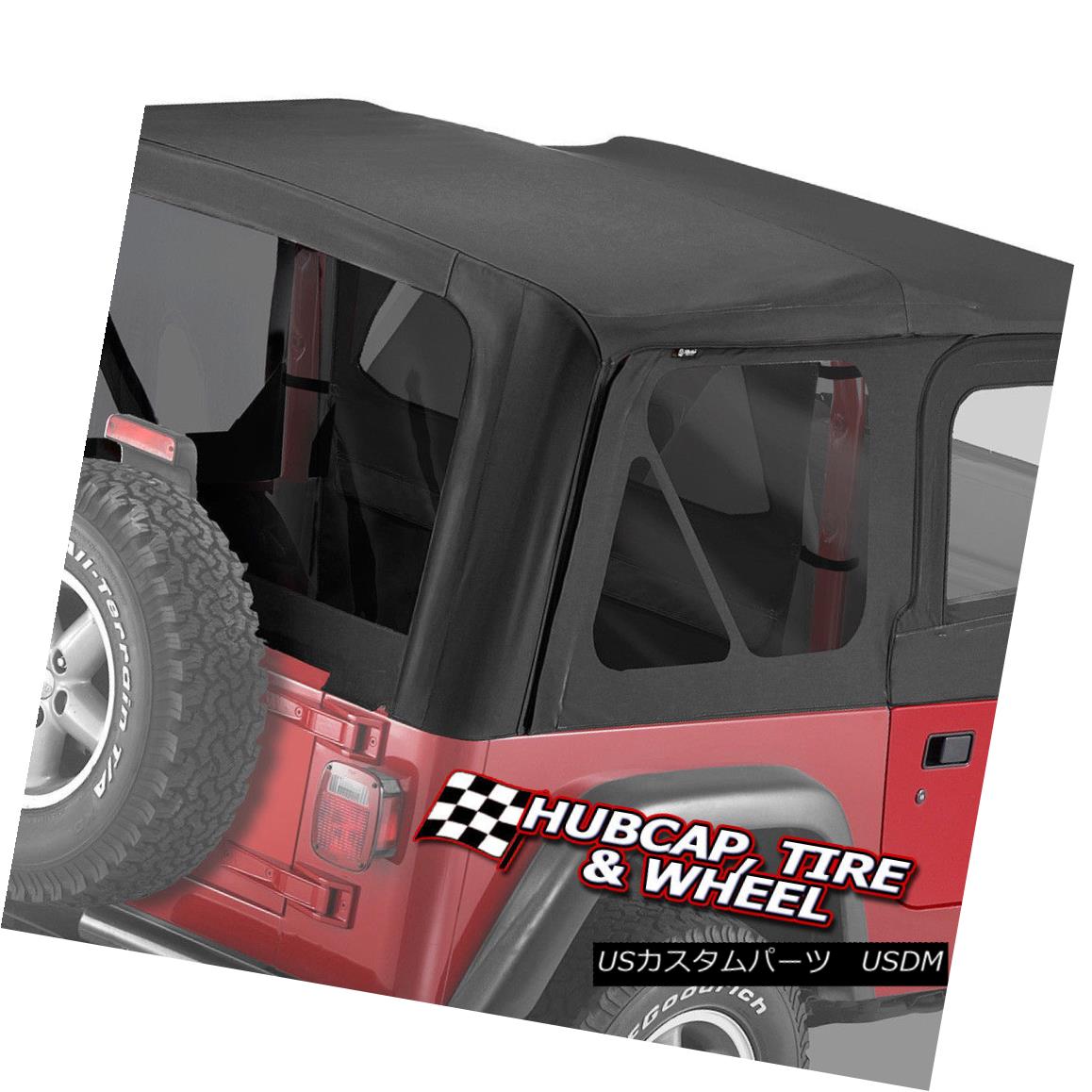 幌・ソフトトップ BESTOP REPLACE-A-TOP SOFT TOP DOOR SKINS+TINTED WINDOWS WRANGLER 97-02 51124-15 BESTOP交換トップソフトトップドアスキン+テントウインドウWRANGLER 97-02 51124-15