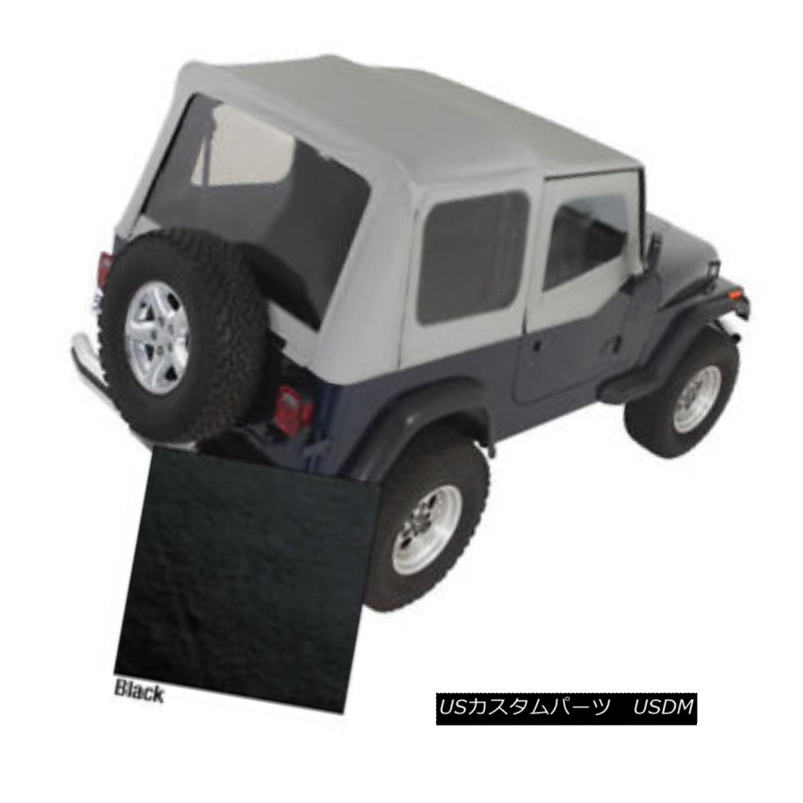 ڡեȥȥå Rugged Ridge 13721.15 XHD Soft Top Black Clear Windows 88-95 Jeep Wrangler ʥå13721.15 XHDեȥȥåץ֥åꥢɥ88-95ץ󥰥顼