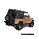 幌 ソフトトップ Jeep Wrangler TJ Soft Top, 1997-2002, Tinted Windows, Black Denim ジープ ラングラーTJソフトトップ 1997年 2002年 ティンテッド ウインドウズ ブラック デニム