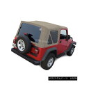 幌 ソフトトップ Jeep Wrangler TJ Soft top, 2003-2006, Tinted Windows, Parchment Sailcloth ジープ ラングラーTJソフトトップ 2003年 2006年 ティンテッド ウインドウズ 羊皮紙帆布