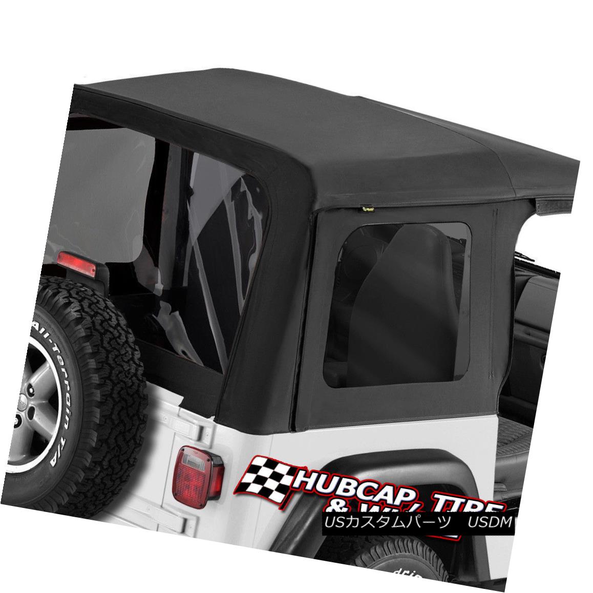 幌・ソフトトップ BESTOP REPLACE-A-TOP FABRIC ONLY SOFT TOP TINTED WINDOWS WRANGLER 97-02 51180-15 BESTOP交換トップファブリックのみソフトトップテントウインドウWRANGLER 97-02 51180-15
