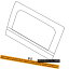 ڡեȥȥå Jeep CHRYSLER OEM 11-17 Wrangler Convertible/soft Top-Side Glass Left 5SQ75SX9AC ץ饤䡼OEM 11-17󥰥顼С֥/ so ftȥåץɥ饹5SQ75SX9AC