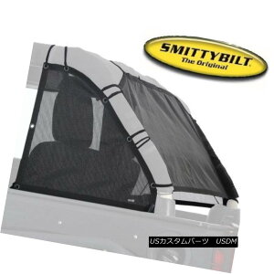 ڡեȥȥå Smittybilt Cloak Mesh Rear & Sides 07-17 Jeep Wrangler JKU 4 Door 95501 Black Smittybilt Cloak Meshꥢamp; 07-17ץ󥰥顼JKU 4ɥ95501֥å