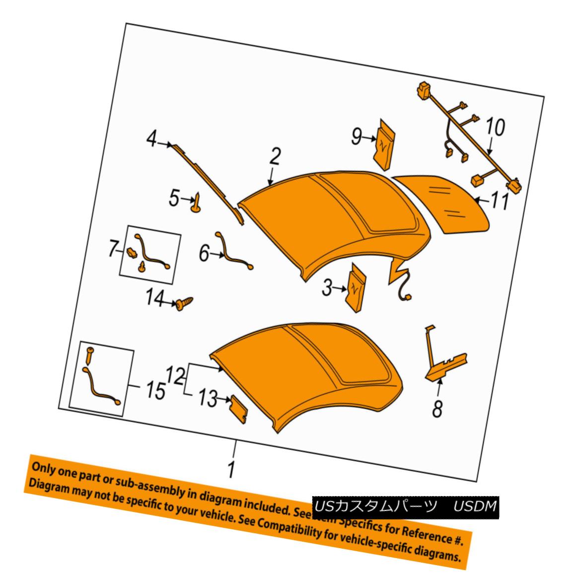 幌・ソフトトップ AUDI OEM 2008 TT Convertible Soft Top-Roof Assy 8J7871011A2Y5 AUDI OEM 2008 TTコンバーチブルソフトトップルーフアッシー8J7871011A2Y5