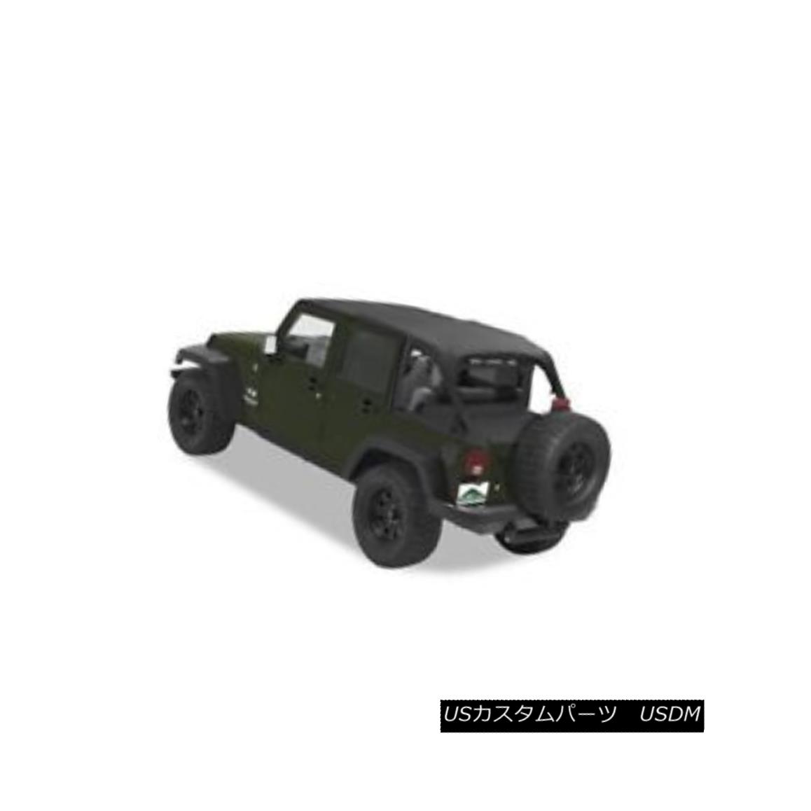 幌・ソフトトップ Pavement Ends 41425-35 Cab Curtain Soft Top Black Diamond 2011 Jeep Wrangler 舗装端41425-35キャブカーテンソフトトップブラックダイヤモンド2011ジープラングラー