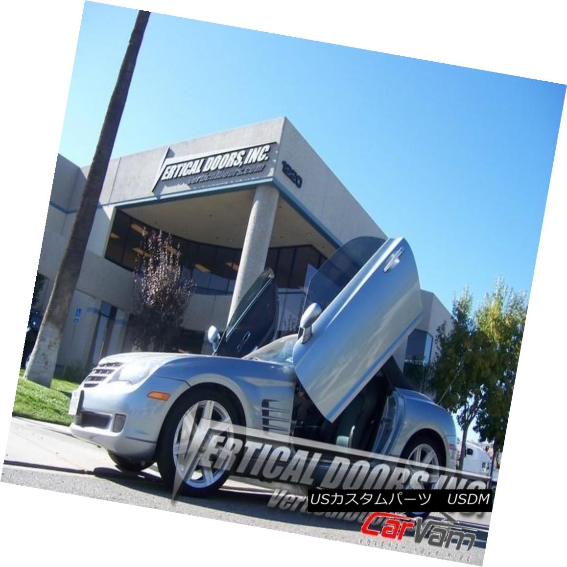 ガルウィングキット Vertical Doors - Vertical Lambo Door Kit For Chrysler Crossfire 2004-08 2DR 垂直ドア - クライスラーCrossfire 2004-08 2DRのための垂直Lamboドアキット