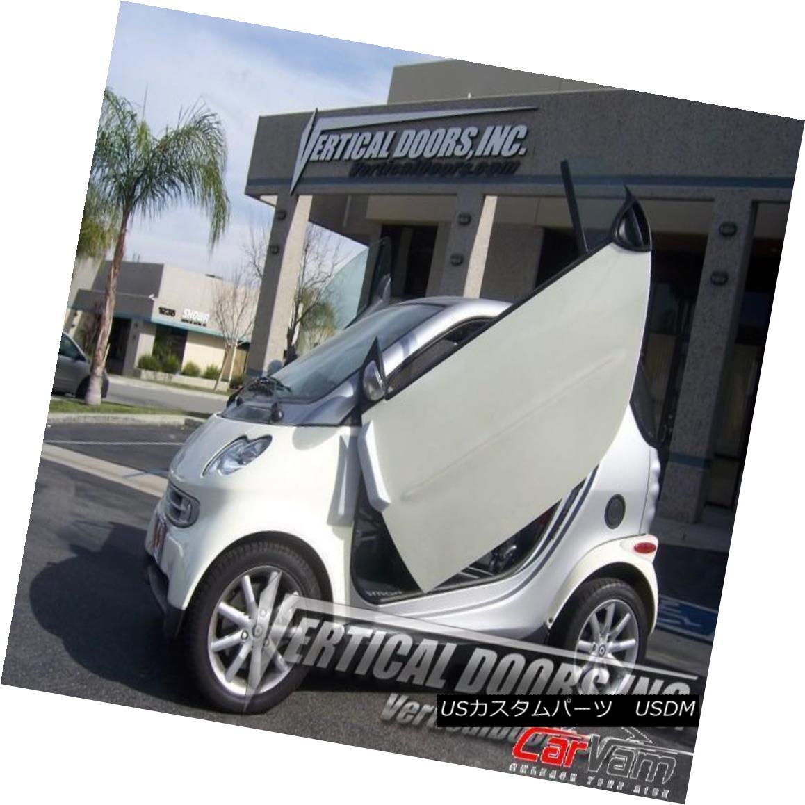 ガルウィングキット Vertical Doors - Vertical Lambo Door Kit For Smart Fortwo 450 1998-07 2DR 垂直ドア - スマートFortwo 450のための垂直ランボルンドアキット1998-07-07 2DR