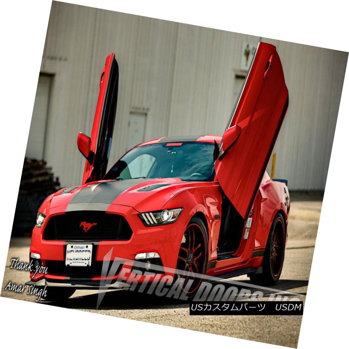 ガルウィングキット FORD MUSTANG 2015-18 VERTICAL DOORS INC. BEST LAMBO DOORS フォードムスタング2015-18垂直ドアINC。ベストラムボール