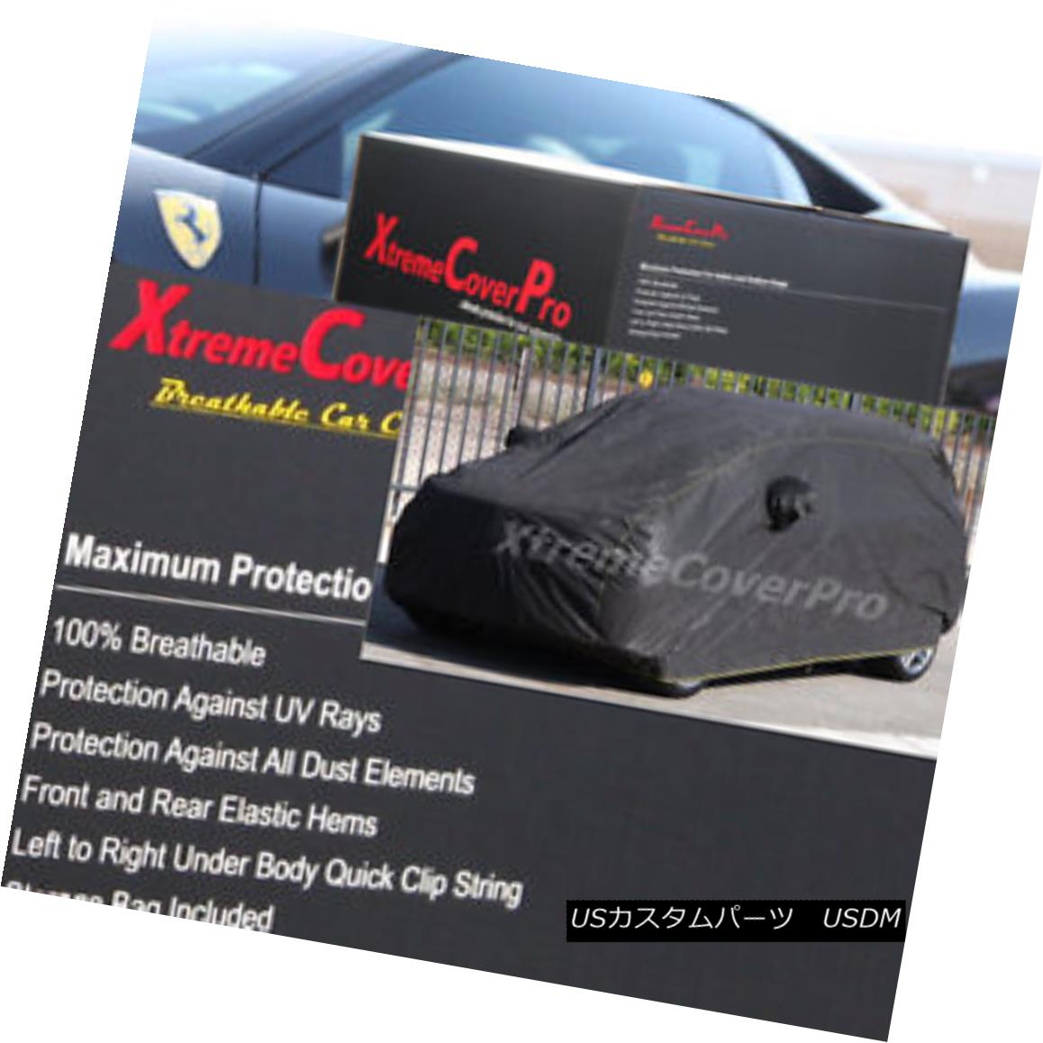 カーカバー 2015 MITSUBISHI OUTLANDER SPORT Breathable Car Cover w/Mirror Pockets - Black 2015 MITSUBISHI OUTLANDER SPORT通気性のある車カバー付き/ミラーポケット - ブラック
