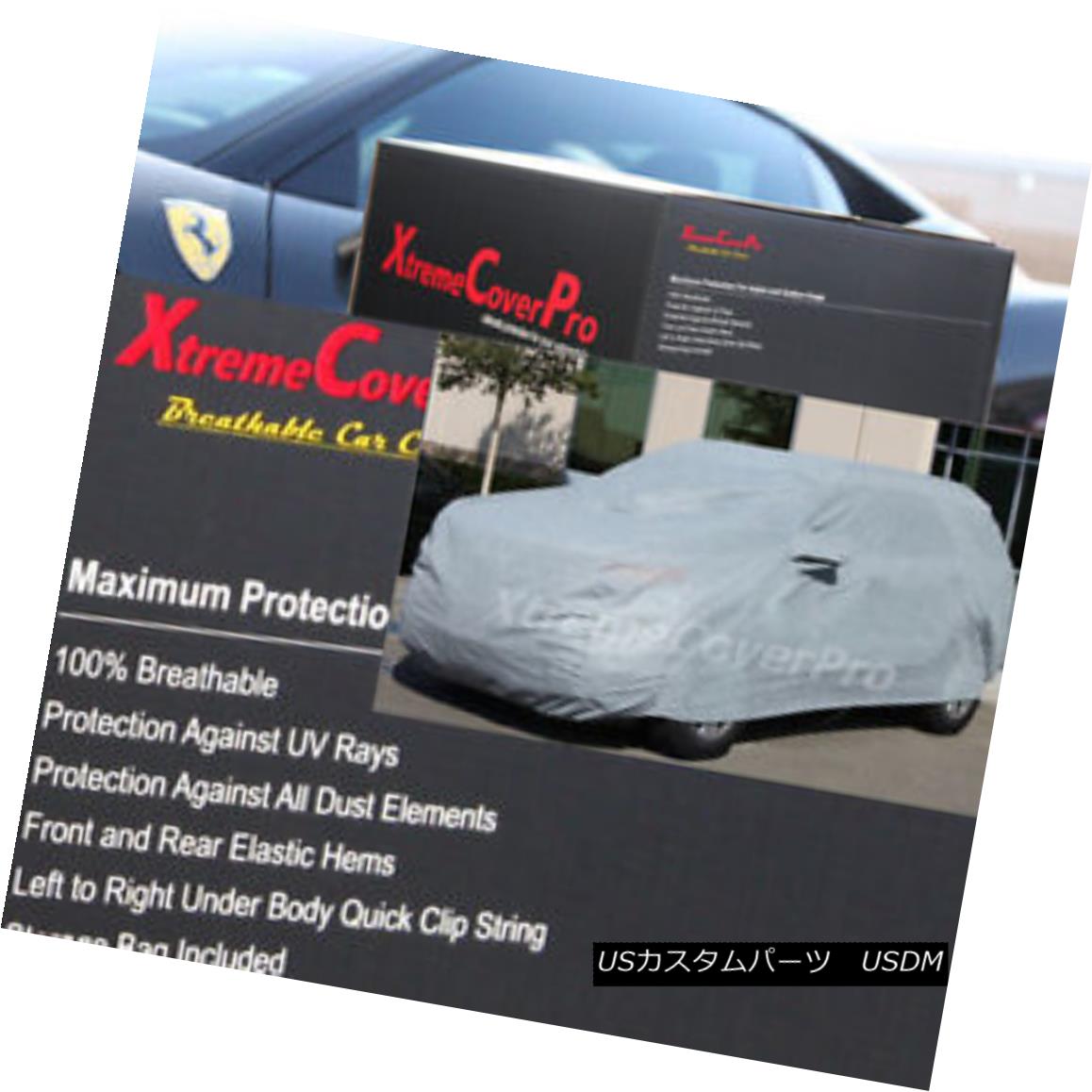 カーカバー 2015 TOYOTA PRIUS-V Breathable Car Cover w/Mirror Pockets - Gray 2015 TOYOTA PRIUS-V通気性車カバー（ミラーポケット付） - グレー