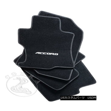 USフルブラ・USノーズブラ Floor Mats + ACCORD LOGO Fits HONDA ACCORD Sedan 2008 2009 2010 2011 2012 フロアマット+ ACCORD LOGOはホンダACCORDに合致セダン2008 2009 2010 2011 2012