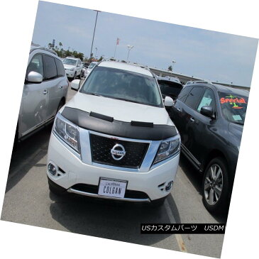 フルブラ ノーズブラ Colgan Front End Mask Bra 2pc. Fits Nissan Pathfinder S,SL,SV SUV 13-15 W/O Tag コルガンフロントエンドマスクブラ2pc 日産パスファインダーS、SL、SV SUV 13-15 W / Oタグに適合