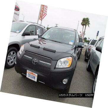 フルブラ ノーズブラ Colgan Front End Mask Bra 2pc. Fits Toyota RAV4 Limited 2009-12 W/License Plate コルガンフロントエンドマスクブラ2pc トヨタRAV4リミテッド適合2009-12 W /ナンバープレート