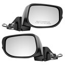 ミラー Fits Honda Insight 10 11 12 13 14 Set of Side View Power Mirrors Heated Sign...