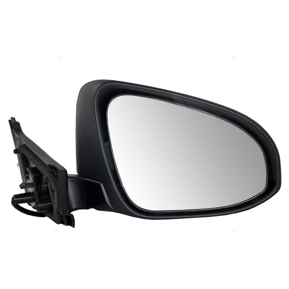 ミラー Fits Toyota Yaris 12-14 Passengers Side Power Mirror Textured Glass w/ Housing トヨタヤリ..