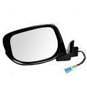 ミラー Fits Honda Insight 10-14 Drivers Side View Power Mirror Smooth Assembly Hond...