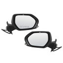 ミラー Fits 16-18 Toyota Prius & 17-18 Prime Set of Side View Power Mirrors Heated ...