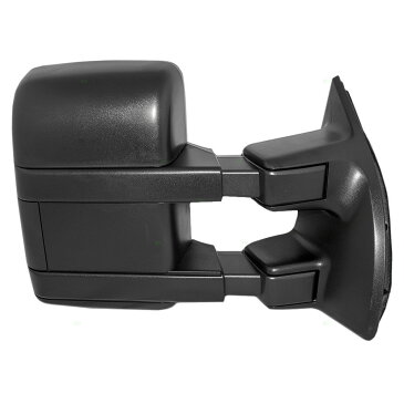 ミラー 08-16 Ford Super Duty Pickup Truck Passengers Side Manual Tow Telescopic Mirrors 08-16フォードスーパーデューティピックアップトラック乗客サイドマニュアルトウテレスコピックミラー
