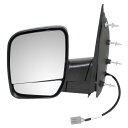 ミラー 02-07 Ford E-Series Van Drivers Side View Power Mirror w/ Dual Glass Texture...