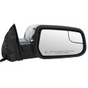ミラー 10-14 Equinox Terrain Passenger Side Power Mirror Heated Blind Spot Glass Me...