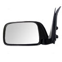 ミラー Fits Toyota Tacoma Truck 95-00 Drivers Side View Manual Mirror Glass w/ Hous...