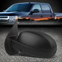 ミラー FOR 07-14 CHEVY SILVERADO/GMC SIERRA LEFT OEM POWERED+HEATED SIDE VIEW MIRRO...