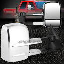 ミラー FOR 88-98 GM C/K SERIES TRUCK EXTENDABLE ARM CHROME REAR VIEW TOWING MIRROR ...