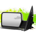 ミラー FOR 04-14 FORD F150 LEFT POWER+HEATED FOLDABLE TOWING TOW SIDE MIRROR BLACK ...