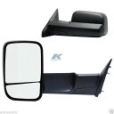 ミラー 2010 2011 2012 DODGE RAM 2500 FLIP-OUT HEAD MANUAL TOWING SIDE MIRRORS (PAIR...