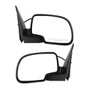 ミラー New Set of 2 Power Door Heated Mirrors for Chevy Silverado 1500 1999-2002 Pa...