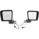ミラー New CH1320389, CH1321389 Door Mirror Set for Jeep Wrangler 2014-2014 新しいCH13...