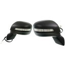 ミラー New Door Mirror Set for Honda Civic 2012-2014 ホンダシビック2012-2014用の新しいドアミラーセット