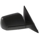 ミラー For Soul 10-11, Passenger Side Mirror, Textured Black ソウル10-11、助手席側ミラー、テクスチャ...