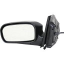 ミラー For Civic 02-05, Driver Side Mirror, Textured Black シビック02-05、ドライバーサイドミラー、テク...