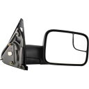ミラー For Ram 2500 04-09, Passenger Side Mirror, Textured Black Ram 2500 04-09の場合、...