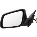 ミラー For Lancer 08-13, Driver Side Mirror, Textured Black ランサー08-13、ドライバーサイドミラー、テ...