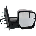 ミラー For E-250 10-13, Passenger Side Mirror, Textured Black E-250 10-13、助手席側ミラー、テ...