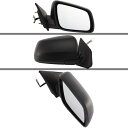 ミラー New MI1321132 Passenger Side Mirror for Mitsubishi Lancer 2008-2013 新型MI1321...