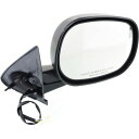 ミラー For Durango 98-00, Passenger Side Mirror, Textured Black デュランゴ98-00、助手席側ミラー、...