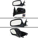 ミラー New FO1320328 Driver Side Mirror for Lincoln Town Car 2004-2008 リンカーンタウンカー20...