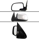 ミラー New GM1320208 Driver Side Mirror for GMC Sierra 1500 1999-2006 GMC Sierra 15...