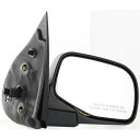 ミラー For Mountaineer 02-05, Passenger Side Mirror, Textured Black 登山者02-05、助手席側ミラ...