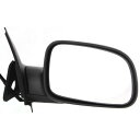 ミラー For Grand Cherokee 99-02, Passenger Side Mirror, Textured Black グランドチェロキー99-...