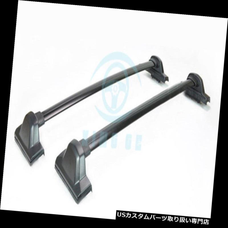 キャリア ホンダCRV 2003-06黒のための2pcs合金上部荷物キャリアクロスバールーフラック 2pcs Alloy Upper Luggage Carrier Cross Bar Roof Rack For Honda CRV 2003-06 Black