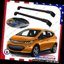 キャリア シボレーボルトEV 2016-19ブラック荷物荷物クロスバー用トップルーフラック Top Roof Rack for Chevrolet Bolt E...
