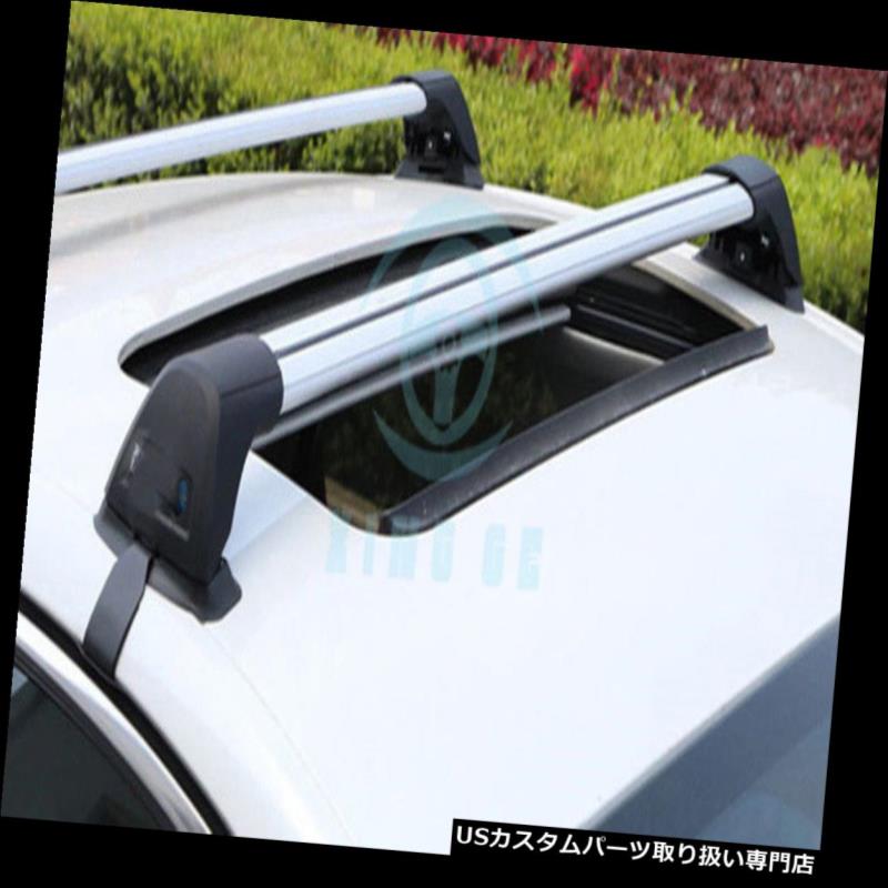 キャリア トヨタPrius 2005-2012年のための2xアルミ合金の荷物のキャリアのクロスバーのルーフラック 2x Aluminum Alloy Luggage Carrier Cross Bar Roof Rack For Toyota Prius 2005-2012