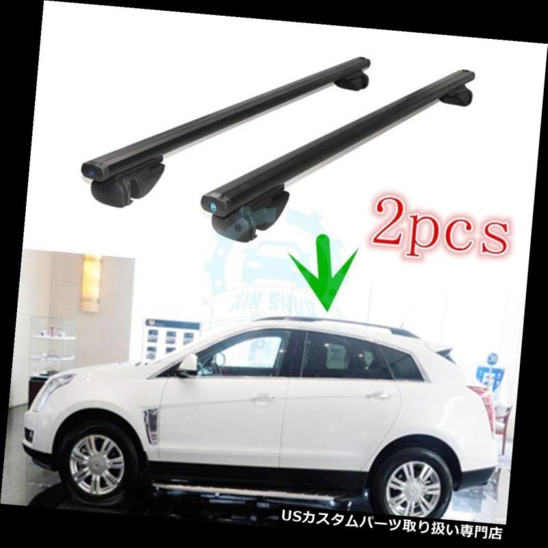 キャリア Cadillac SRX 2010-2016のための黒い頭上式の荷物の棚の屋根のキャリアのホールダー Black Overhead Luggage Rack Roof Carrier Holders For Cadillac SRX 2010-2016
