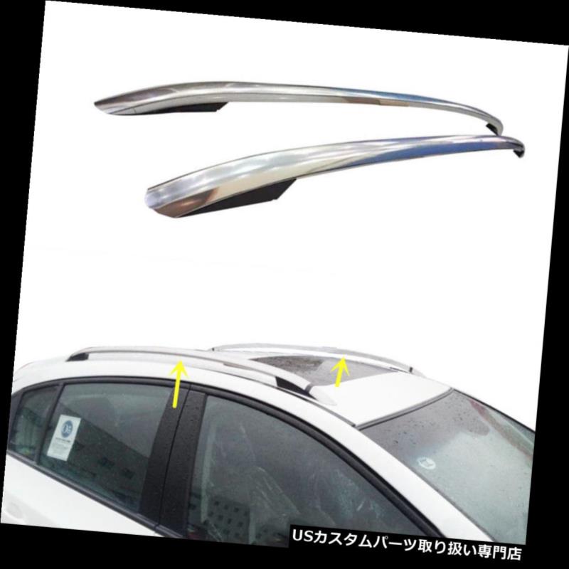 キャリア シボレークルーズハッチバック2014-2016用トップルーフラッククロスバー荷物キャリア For Che..